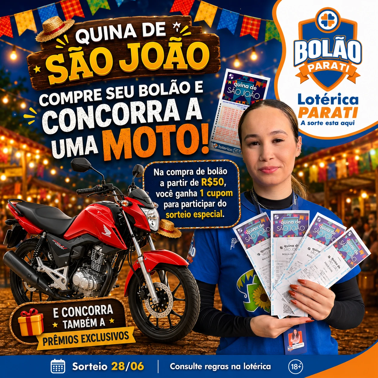 Destaque 1 da Lotérica Parati